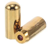 Homoyoyo Accessoires de Baguette de Sourcier en Métal, Embouts de Précision Démontables, Pièces Détachées pour Radiesthésie et Recherche D’Objets Enterrés, Kit 2 Pièces pour Usage Feng