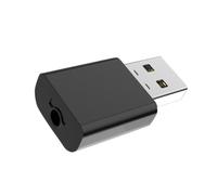 Homoyoyo Adaptateur Audio sans Fil 5.0 Émetteur Récepteur Portable Compatible TV Pc Voiture Transmission Stable sans Latence pour Enceinte Système Stéréo Domestique