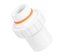 Homoyoyo Adaptateur de Déconnexion Rapide 1,5'' Joint Étanche Blanc | Installation Simple, Compensation des Désalignements de Tuyaux, Raccord pour Systèmes de Plomberie hors Sol