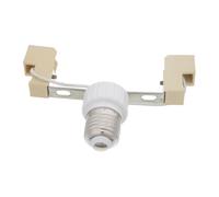 Homoyoyo Adaptateur Douille vers Rs Céramique Convertisseur Base Lampe Halogène Support Ampoule Sécurisé et Compatible LED Installation Rapide pour Éclairage Domestique et Commercial