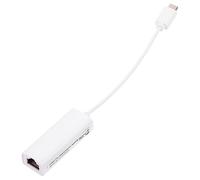 Homoyoyo Adaptateur Ethernet USB pour Ordinateur avec Prise Charge des Modes Duplex Intégral et Semi-Duplex Mbps sans Pilote