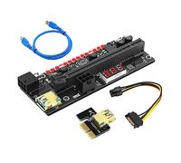 Homoyoyo Adaptateur Pci-e vers Carte Extension pour Gpu Kit Riser Compatible avec Ports Accessoires Informatiques