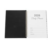 Homoyoyo Agenda Hebdomadaire 2026 A4 Reliure Double Spirale, Calendrier Mensuel et Journal de Suivi des Habitudes, Carnet Professionnel Fin et Portable pour Organisation Scolaire