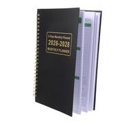 Homoyoyo Agenda Mensuel Planificateur Académique avec Espace Écriture Généreux Calendrier et Reliure Spirale Cahier de Planification pour Étudiants Professionnels et Bureau