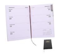Homoyoyo Agenda PU Holographique Planificateur Complet pour Budget Repas Fitness et Journal de Grossesse Carnet de Voyage et Dorganisation Quotidienne