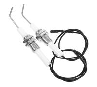 Homoyoyo Aiguille D'allumeur en Céramique M10x1 pour Barbecue Gaz et Cuisinière, Lot de 2 Pièces, Remplacement Allumeur Fiable pour Chauffage, Grill Extérieur, Compatible Usages Intérieurs