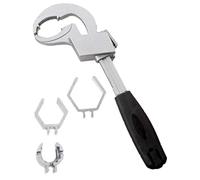 Homoyoyo Ajustable pour Salle de Bain et Cuisine Clé Multifonction Robuste Outil Portable pour Réparation de Robinets et Tuyauterie