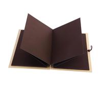Homoyoyo Album Photo DIY Papier Kraft Style Accordéon Pages Vierges pour Mariage Anniversaire Remise de Diplôme Cadeau Personnalisable Vintage