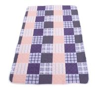 Homoyoyo Alèse Lavable et Réutilisable pour Adultes 100X150 CM Tapis Absorbant en Coton Base Antidérapante Protection Imperméable pour Lit Incontinence et Règles Adapté Personnes Âgées