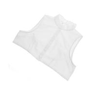 Homoyoyo Amovible Femme Détachable Faux Lotus Élégant pour Chemisiers et Shirts Options de Style Illimitées