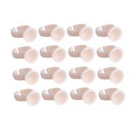 Homoyoyo Anneaux de Pigment en Silicone 100Pcs Taille S Gobelet à Encre Jetable Outil de Maquillage pour Cils pour Sourcils Facile à Nettoyer