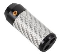 Homoyoyo Audio Speaker Wire Splitter Ring Fibre Connecteur pour Casque et Câble Haut-parleur Compatible Installation Intérieure et Extérieure