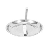 Homoyoyo Bac à Cendres en Métal pour Barbecue au Charbon de Bois, Diamètre 27 Cm, Résistant la Chaleur, Récupérateur de Cendres Sécurisé pour Grillades en Extérieur, Nettoyage Facile,