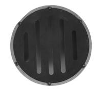 Homoyoyo Bac à Cendres pour Poêle à Bois 26 Cm en Acier Épais, Support de Cheminée Perforé avec Ventilation Optimisée, Tiroir à Cendres Sécurisé pour Barbecue et Foyer Extérieur