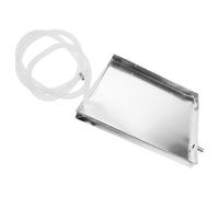 Homoyoyo Bac Condensat Clim 1 Bac à Eau De L'unité Extérieure Du Climatiseur Récupérateur D'eau à Alternatif Bac De Condensation à Alternatif Vidange Du Climatiseur Poêle Acier Inoxydable