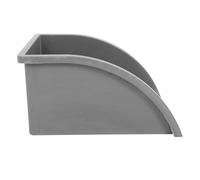 Homoyoyo Bac de Collecte Eau de Pluie pour Gouttière Plateau Plastique Résistant Aux Uv Extension de Chute Eau pour Protection les Éclaboussures Système de Gestion Eau Domestique Extérieur