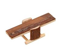 Homoyoyo Balançoire Bois Naturel pour Hamster et Petits Animaux à Ronger pour Cage Enrichissement et Amusement pour Rongeurs