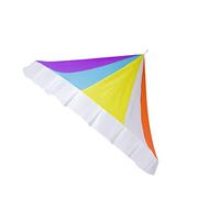 Homoyoyo Baldaquin De Lit Forme De Dôme Tente Demi-dôme pour Lit Garçon Fille Rideau Transparent Arc-en-Ciel Décoration De Chambre De Garçon Fille