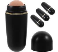 Homoyoyo Balles Absorbantes D'huile pour Visage en Pierre Volcanique Naturelle, Mini Billes de Remplacement, Lot de 4 Pièces, Absorption du Sébum, Soin Matifiant pour Peau Grasse, Usage