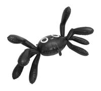 Homoyoyo Ballon Géant Araignée Gonflable Aluminium Décoration Halloween Réutilisable pour Intérieur et Extérieur Accessoire Photographique Thématique Noir et Original