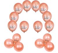 Homoyoyo Ballons en Latex Décoratifs Or Pâle 20 Pièces Expression Oui pour Mariage Enterrement de Vie de Jeune Fille et Fête Ballons Imprimés pour Décoration Festive