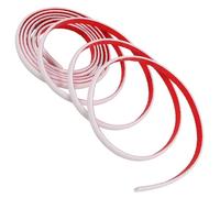 Homoyoyo Bande de Calfeutrage Autocollante Imperméable Joint d'Étanchéité, Moulure Flexible pour Finition Murale, Installation Facile pour Plinthes et Angles