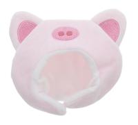 Homoyoyo Bandeau De en Coton Mini Chapeaux pour L'artisanat Mini-Chapeau Chapeaux Tissés Miniatures Kit D'initiation Au Crochet pour Petit Chapeau Rose Chiffon
