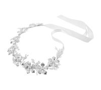 Homoyoyo Bandeau De Mariée Rhinestones Avec Fleurs Accessoire De Cheveux Élégant Pour Et Femmes Diadème Pour Événements Spéciaux Et