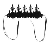 Homoyoyo Bandeau Halloween Feutre Pour Femme Accessoire De Coiffure Fleurs Ajustable Pour Fête Mascarade