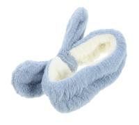 Homoyoyo Bandeau Protège les Cheveux Efficacement de Spa Bleu en Tissu pour Cheveux Forme Oreilles de Lapin Doux et Féminin pour Se Laver le Visage ou Lors du Yoga