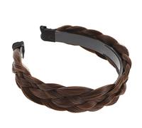 Homoyoyo Bandeau Tressé Cheveux Naturels Léger Pour Femmes Et Filles Accessoire Coiffure Pour Fêtes Et Vie Quotidienne Mèche Tresse Élégante Bandeau Cheveux Extensible Et Confortable