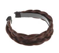 Homoyoyo Bandeau Tressé Pour Femmes Perruque Cheveux Bouclés Coiffure Facile Usage Quotidien