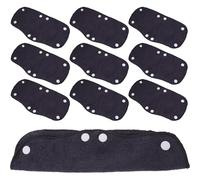 Homoyoyo Bandeaux Anti-Transpiration Réutilisables pour Casques de Chantier 10 Pièces en Polyester Absorbant la Sueur Adaptés aux Conditions de Travail Intense