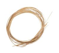 Homoyoyo Bandes de Vannerie Naturelles en Bambou 7 Pièces 3 Mm X 0,4 Mm pour Loisirs Créatifs Amateurs Bricolage Paniers Maison DIY Artisanat