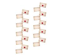 Homoyoyo Bannière Décorative Magique à 10 Enveloppes Vierges en Papier Robuste Thème Sorcier pour Fête D’Anniversaire Garçon et Filles Décoration Halloween DIY Accessoires Fête