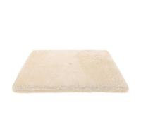 Homoyoyo Base de Rechange pour Arbre à Chat en Tissu Pelucheux Beige, Compatible Vis M8/m10, Planche Solide pour Griffoir DIY, Coussin de Remplacement Confortable pour Chats D’intérieur,