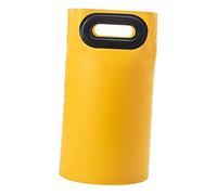 Homoyoyo Bassin Pliant pour Bain de Pieds Portable 16l Grosse Capacité en Plastique Citron Jaune Seau pour Trempage Pied Adulte Usage Voyage Maison Randonnée