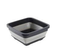Homoyoyo Bassin Rétractable pour Lavage Bassine Portable pour Camping Voyage et Usage Domestique Design Antidérapant et Économiseur Espace pour Fruits et Légumes