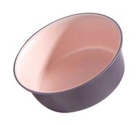 Homoyoyo Bassine de Trempage Pieds Multifonction en Plastique, Lavabo Visage Design Bicolore Rose et Violet, Taille Moyenne, Bac à Laver Pratique pour Soins Corporels et Salle de Bain,