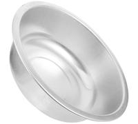 Homoyoyo Bassine en Aluminium 26 CM de Diamètre Bol Cuisine Léger et Empilable Bac à Légumes et Fruits Polyvalent pour Usage Intérieur et Extérieur Nettoyage Facile et Solide