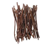 Homoyoyo Bâtonnets de Bois Naturel 30 Cm, Brindilles Fines Brunes pour Bricolage, Accessoires de Loisirs Créatifs Diy, 50 Pièces pour Décoration Artisanale et Projets Manuels