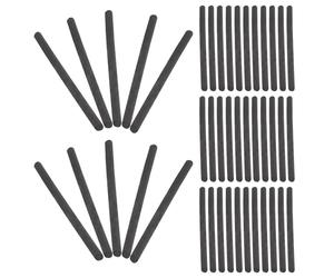 Homoyoyo Bâtonnets de Moxa sans Fumée 60 Pcs 0,7x12 Cm en Armoise Noire pour Moxibustion Domestique et Extérieure, Accessoires Naturels à Base de Plantes pour Relaxation et Soulagement