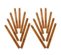 Homoyoyo Bâtonnets Divinatoires Chinois en Bambou 16pcs, Accessoires Traditionnels Polis la Main, Outils Pratiques pour Temples et Sanctuaires