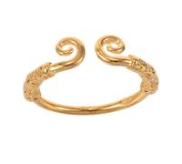 Homoyoyo Bijoux De Style Punk Mariage Manchette Anneau Clé Bague Antique Bagues De Couple Assorties Bracelet Fait Main Bague Déclaration Femme Cuivre Plaqué or Jaune