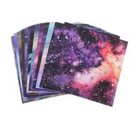 Homoyoyo Bloc de 24 Feuilles de Papier Décoratif 15 Cm pour Scrapbooking, Bricolage et Origami, Papier Recto Simple à Motif Unique, pour Albums Photo, Loisirs Créatifs et Projets