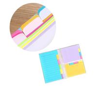 Homoyoyo Bloc-notes Autocollant Coloré Repositionnable Détachables Marque-pages Adhésifs Pratiques pour Bureau École et Maison Notes Mémos Faciles à Écrire