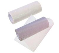 Homoyoyo Bobine de Tulle Dégradé Pailleté Chic Tissu Mesh Souple pour Décoration DIY Robe et Accessoires Féminins Yards