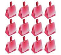 Homoyoyo Boîte à Bonbons Mariage Petit Format 20 Pcs Papier à Motif Relief Anglais Couleur Dégradée Rose Fuchsia Boîte à Friandises Chocolat Emballage Présent pour Fête et