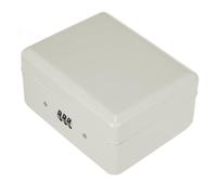 Homoyoyo Boîte à Clés Murale 6 Crochets Verrouillable Blanc, Armoire de Sécurité à Clés Code, Support Mural pour Rangement Professionnel Immobilier et Automobile