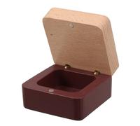 Homoyoyo Boîte à Dents Pour Adultes Rangement Pratique Pour Souvenirs De Dents De Lait Sagesse Design Et Portable Hêtre